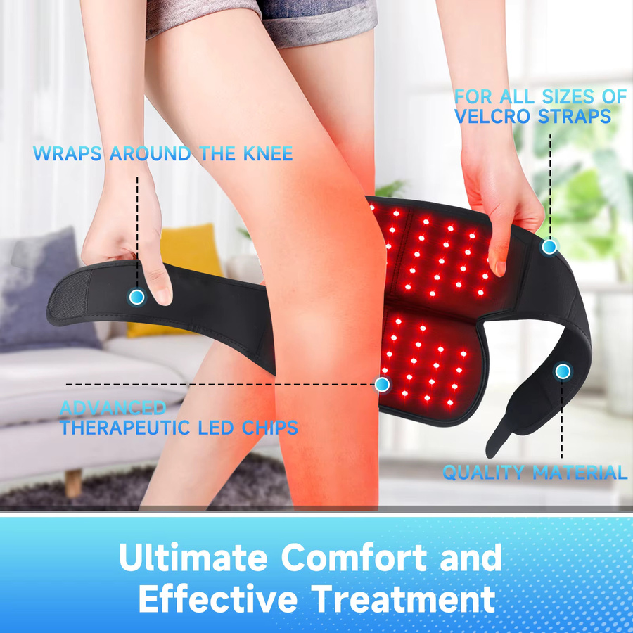 Astarexin Rotlichttherapie Kniemassagekissen, Schwarz, Unisex - Bild 2