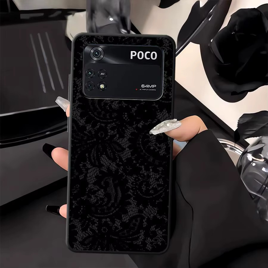 Xiaomi Handyhülle in Schwarz für Poco F8 F3 X3 X4 X5 X7 Pro F1 M5 C71 C75 C50 C61 M3 M4 M7 Pro - Bild 2