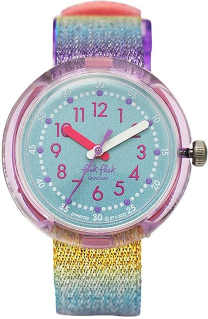 Flickflack Kinder Nato Uhr, Grau, Bunt, Analoguhr - Bild 1