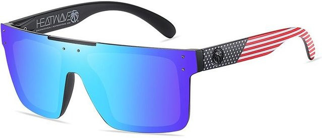 Freedom Outdoors HW03 Sonnenbrille, Sportsonnenbrille, Vollrand, Square, Kunststoff, Multicolor, Damen - Bild 1