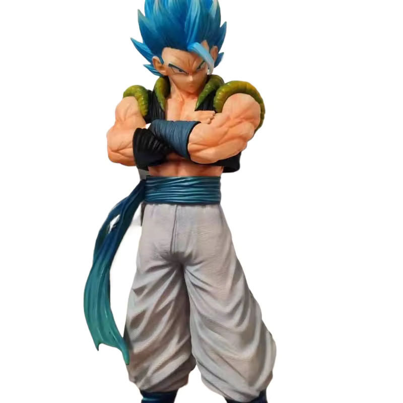 Bandai Dragon Ball Twin Kings Statue Beijit Wujita Sun Wukong Handgemachtes Ornament Modell aus Kunstharz, mehrfarbig - Bild 5