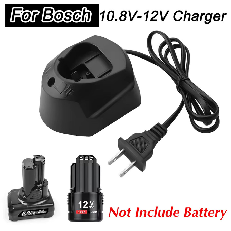 Bosch GAL1130CV Akkuladegerät für Li-Ionen Akkus 10,8V und 12V in Schwarz - Bild 5