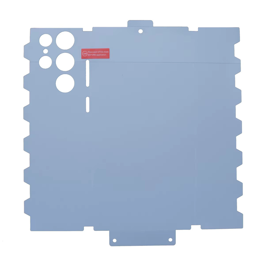 2er-Set TPU Hydrogel Displayschutzfolie für Samsung Galaxy S25 Ultra, S24 Ultra, S24 Plus und S23 Ultra, transparent, 2in1 Schmetterling Schutzfolie für Vorder- und Rückseite - Bild 2