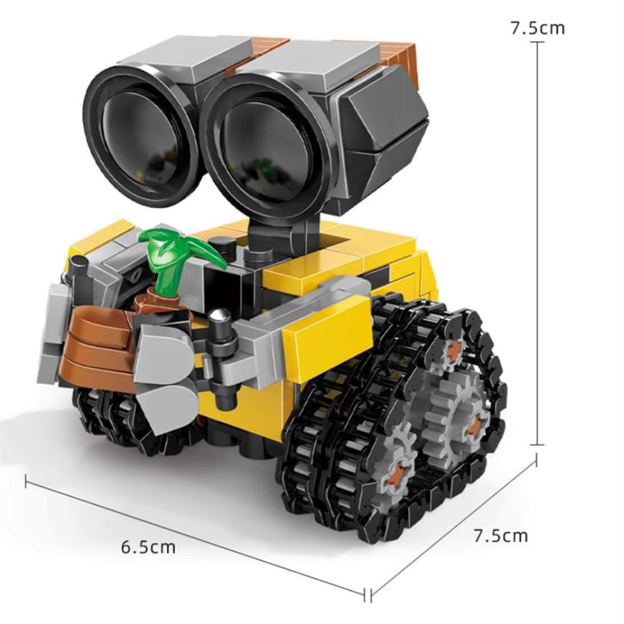 TOPTOY Weltraum Mini-Roboter, Bausteine, Kettenroboter-Modell - Bild 4