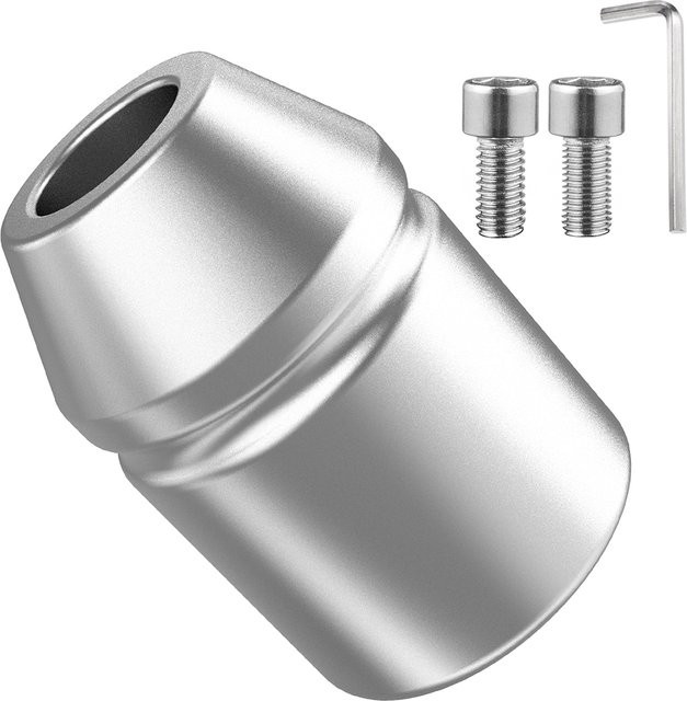 MINIFOCUS Quick Detach Wirbel Stud Mount Base Adapter Kit in Silber mit 2 1/4'' und M6 Schrauben sowie Schraubenschlüssel für Stativ Gimbal Strap QD Sling Mount Swivel - Bild 1
