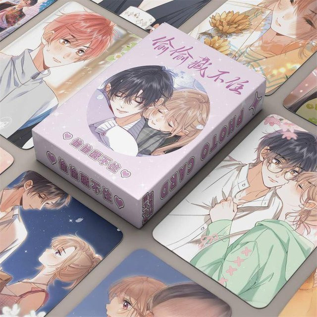 nbyinto Manga Hidden Love, holografisches Fotokarten-Set, 50-teiliges Set - Bild 1