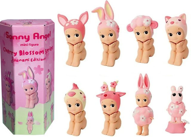 Bandai Hippers Blindbox, Kirschblüten-Serie, Mini-Figur, 1-12 Stück Set - Bild 1
