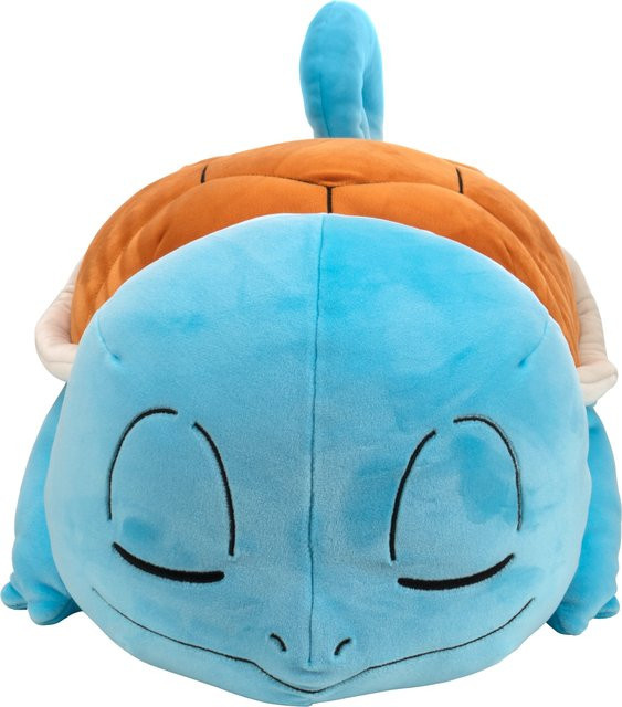 Pokémon Schiggy schlafend Plüsch Kuscheltier 45cm - Bild 1