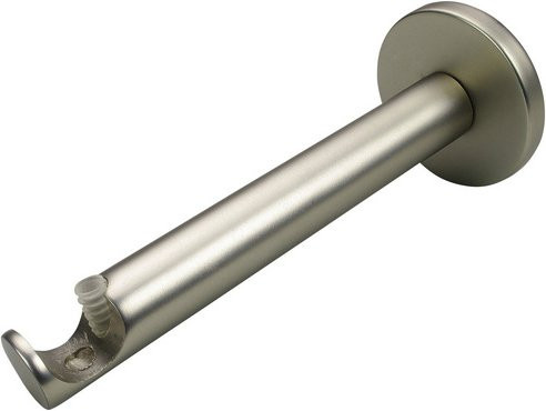 LIEDECO Gardinenstangen-Träger aus Metall in Silber für Ø 16 mm Stangen - Bild 1