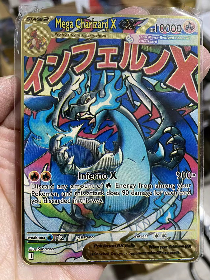 TAKARA TOMY Pokémon Metallkarten, Englisch, Bunt / Mehrfarbig, Set / Bundle - Bild 2