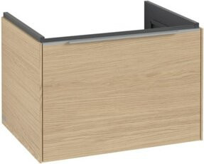 V&B Waschtischunterschrank Subway 3.0 in Nordgrau, B/T/H: 62,2 x 42,9 x 47,8 cm - Bild 1