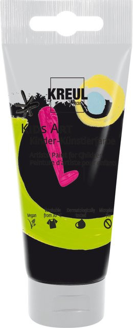 KREUL Kids Art Kinder-Künstlerfarbe Schwarz ab 3 Jahren - Bild 1