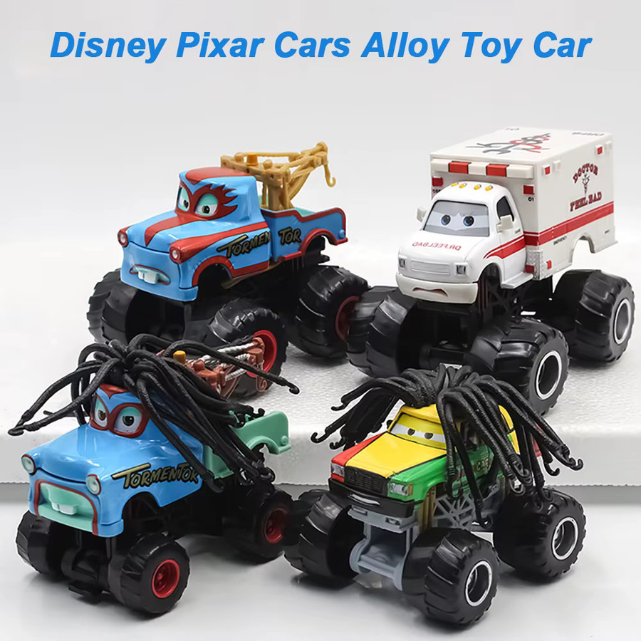 TAKARA TOMY Disney Cars Monster Truck Wrestler Mater, Metall-Druckguss-Legierungsauto-Spielzeug - Bild 3