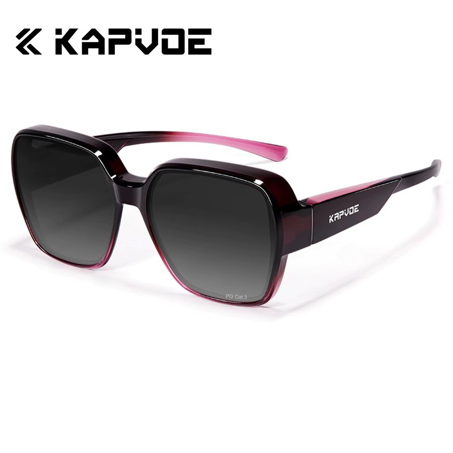 Kapvoe Sonnenbrille, quadratisch, Vollrand, Kunststoff, polarisiert, Herren - Bild 2