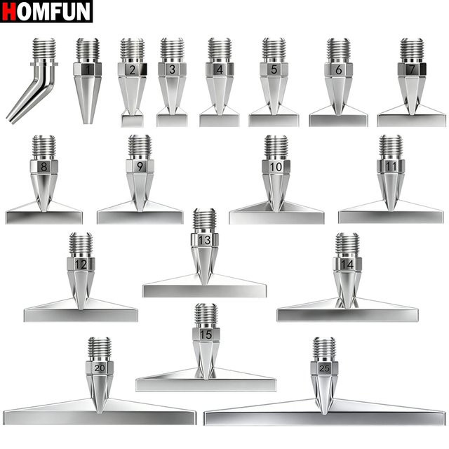 HOMFUN Diamantmalerei-Stift mit 1-25 Köpfen in Silber für Stickerei und Nagelkunst - Bild 1