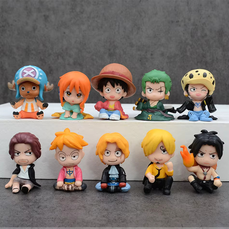 Bandai One Piece Figuren-Set, 10-teiliges Set - Bild 3