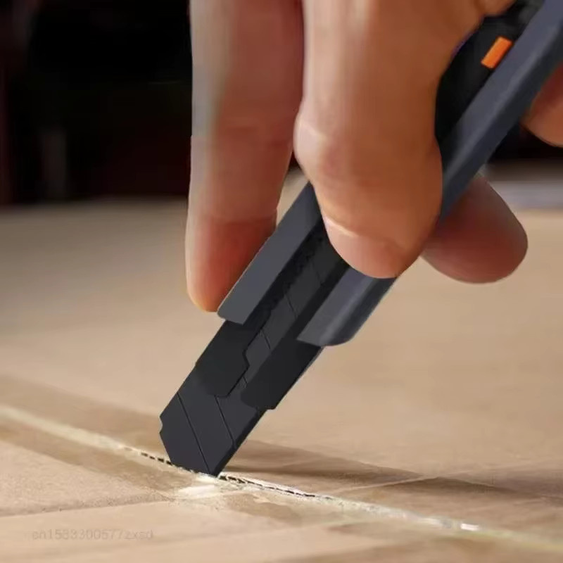 Jimihome Universal-Papierschneider mit Karbonstahlklinge, 18mm Snap-Off Messer in Grau - Bild 3