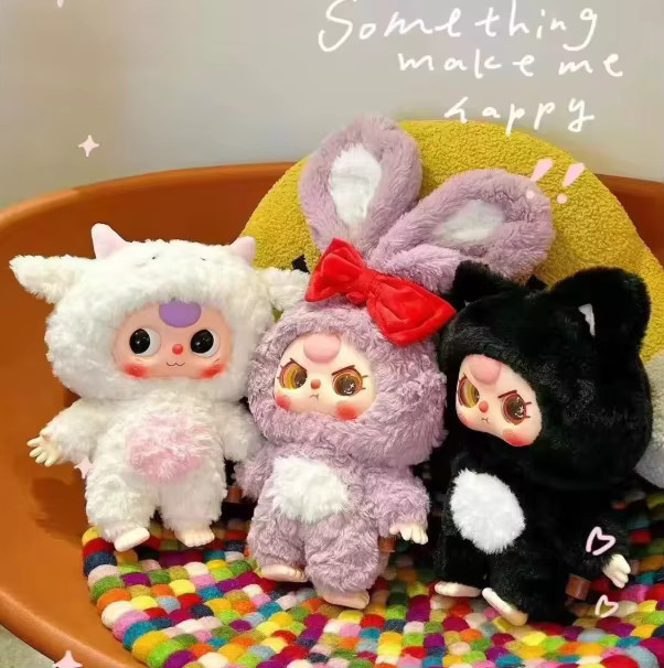 Baby Three 400% V1 Blind Box, Actionfigur, Mystery Box, Vinyl Anime Puppe - Bild 3