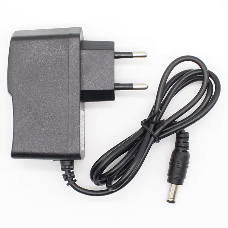 ELECAPITAL Netzteil AC 100V-240V zu DC 6V 1A 1000mA mit EU-Stecker und Barrel-Plug 5,5mm x 2,1mm in Schwarz - Bild 2