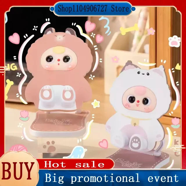 Baby Three Faltbarer Telefonständer Blind Box, Tier-Desktop-Halter, Sammelspielzeug - Bild 1