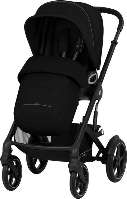 Cybex Gold Talos S Lux Kombi-Kinderwagen in Schwarz mit Federung für Offroad-Einsätze - Bild 1