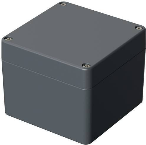 ROSE Systemtechnik Industrie-Gehäuse 1101008 aus Aluminium in Silber-Grau (RAL 7001) - Bild 1