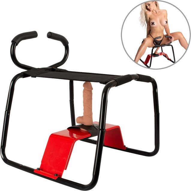 You2Toys Sexhocker The Ultimate Sex Stool inklusive Naturdildo in Schwarz - Bild 1