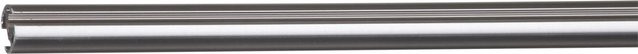 Mydeco Gardinenstange für Gleiter in Edelstahl-Optik, Farbe: Silber, Durchmesser: 1,6 cm, Länge: 160 cm - Bild 1