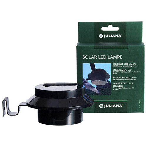 Juliana Solar LED Grow Light Schwarz für Gewächshäuser mit Clip und Dämmerungssensor - Bild 6