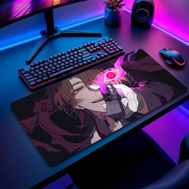 Honkai Star Rail Gallagher Mauspad Multicolor rutschfest und verdickt mit Lockedge für Gaming und Büro - Bild 1