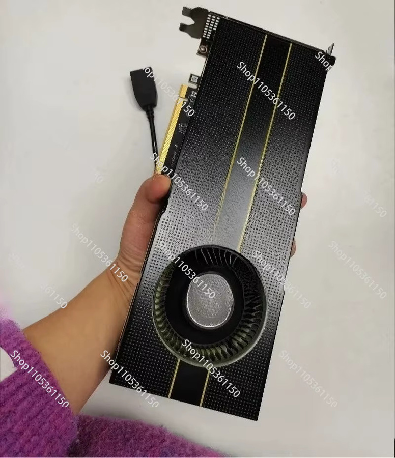 VII MI50 Grafikkarte mit 16GB Speicher in Schwarz - Bild 1