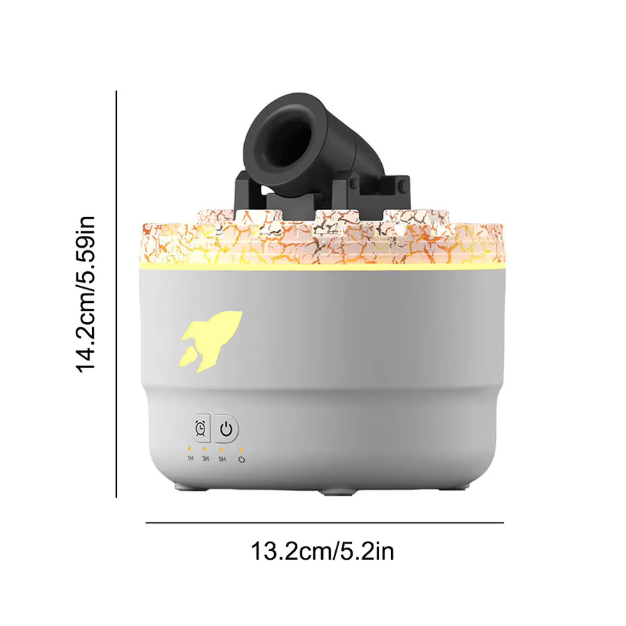 APWIKOGER Aromatherapie-Luftbefeuchter und Diffusor mit Lichteffekt in Weiß - Bild 5