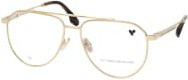 Victoria Beckham VB 2133 Korrektionsbrille, Aviator, Vollrand, Gold, Damen - Bild 1