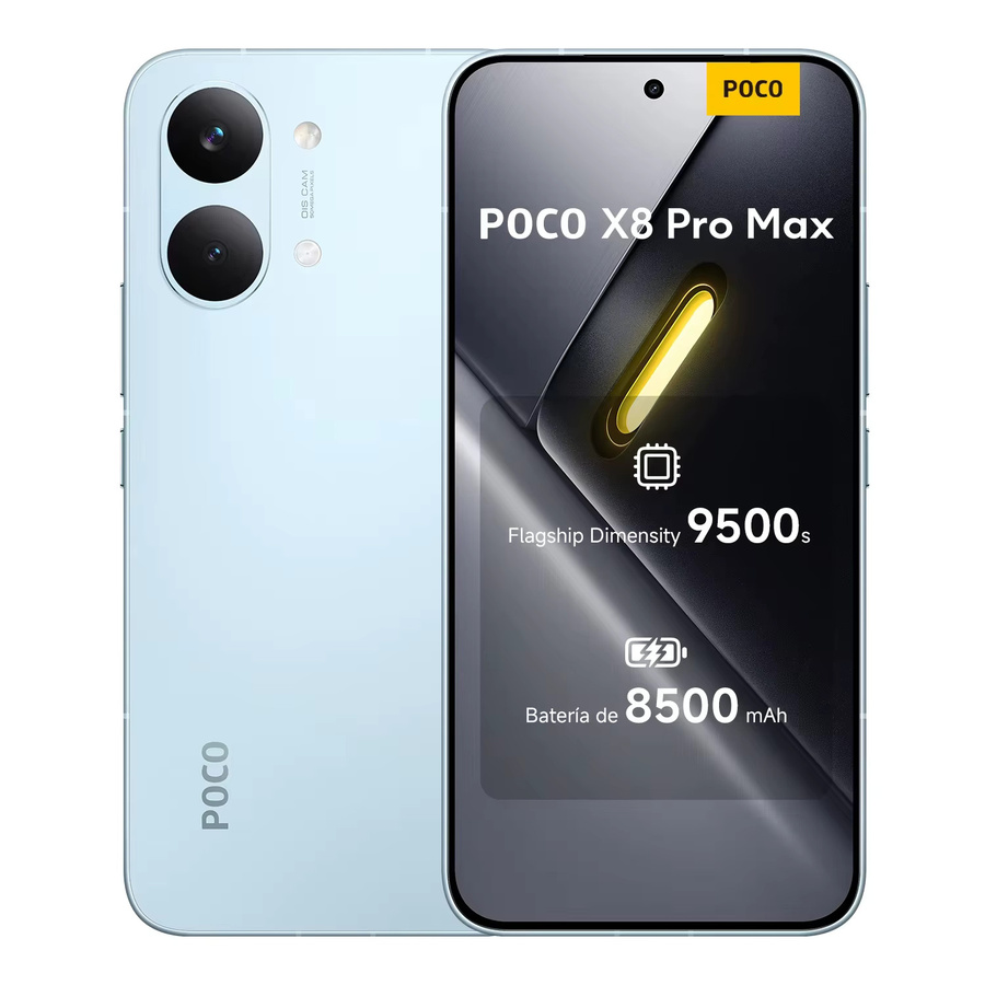 Xiaomi POCO X8 Pro Max 5G Smartphone Blau 256GB mit NFC und Android - Bild 4