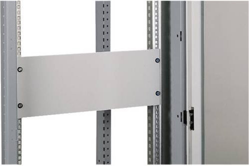 Schneider Electric Actassi Blindplatte aus Stahl, Farbe: Grau, 10HE - Bild 1