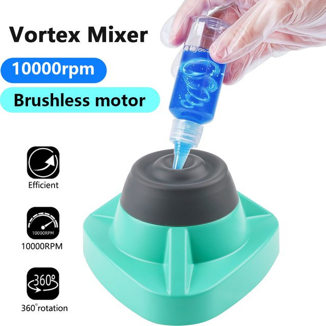 JUN.M Mini-Vortex-Mixer, 10000 U/min, Pigmentmischer - Bild 1
