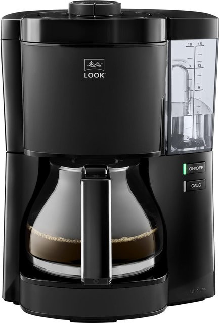 Melitta Look V Glas Filterkaffeemaschine 1025-02 Schwarz - Bild 1