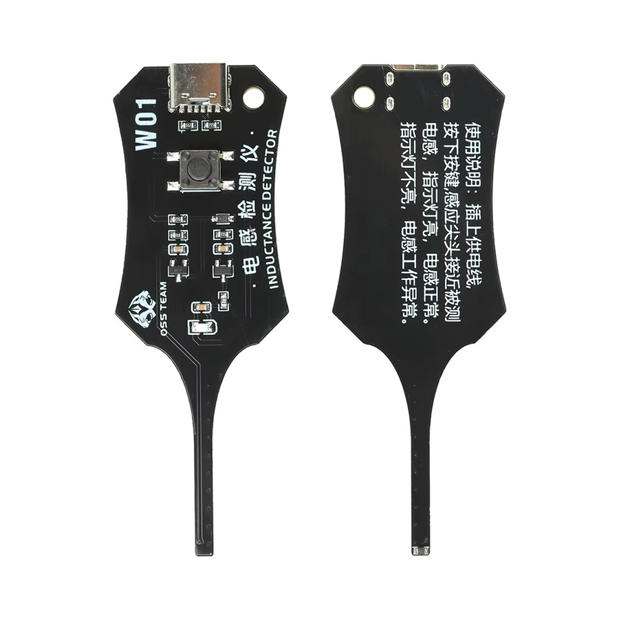 Gaqqee W01 Induktivitätstester Typ C für Mainboard-Spulen und elektromagnetische Induktion in Schwarz - Bild 6