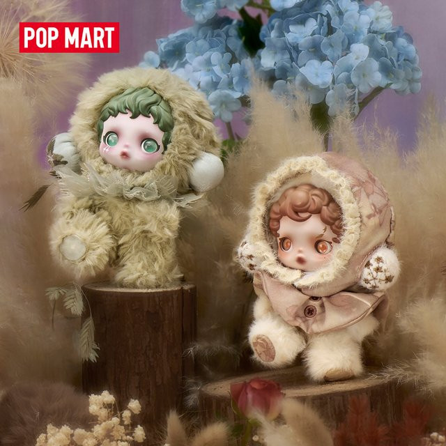 POP MART SKULLPANDA L’impressionnismus-Serie, Plüschpuppe Blind Box, Plüschtiere - Bild 1
