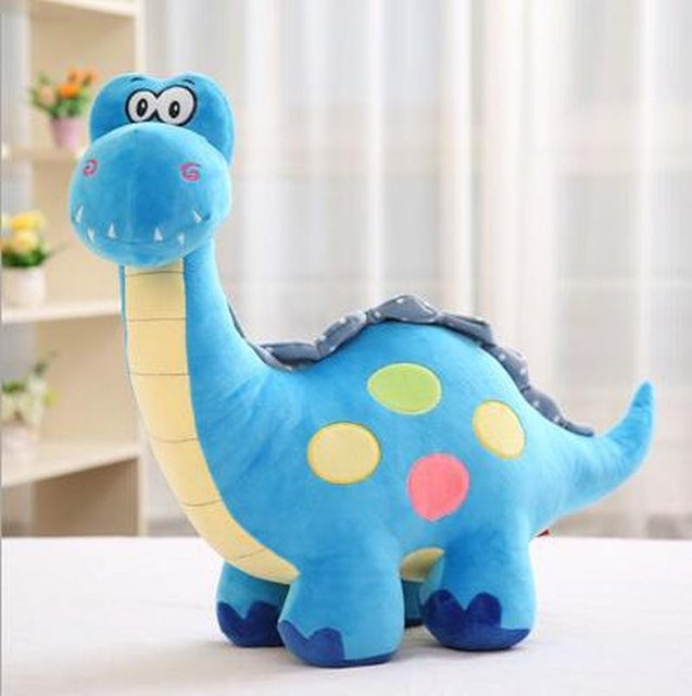 Yiran Health & Beauty Dinosaurier-Stofftier, Blau, 35cm - Bild 1