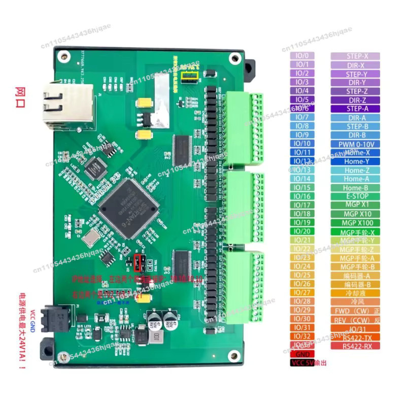 MESA 7I92 Motion Control Karte für LinuxCNC FPGA in Grün - Bild 4
