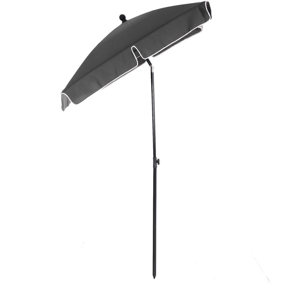 Outsunny Sonnenschirm Grau aus Metall und Polyester B/H/L: 125 x 245 x 200 cm - Bild 3