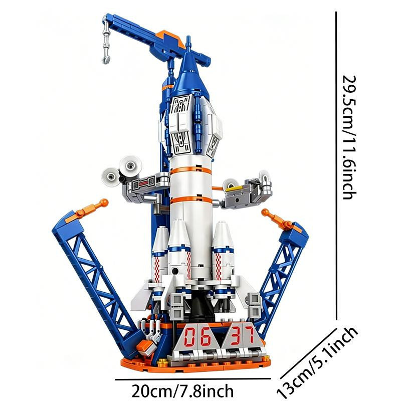 Linyi toy Weltraumforschung Luft- und Raumfahrt Gebäude Set - Bild 4