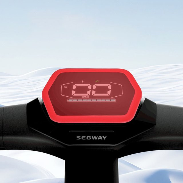 Wasserdichte Silikon Schutzhülle für Segway Ninebot ZT3 Pro Armaturenbrett-Display in Schwarz oder Rot - Bild 1