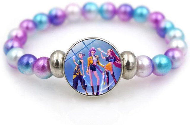 K-HOME Perlenarmband, gray, Kinder - Bild 1