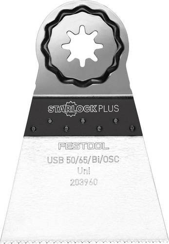 Festool 203960 USB Sägeblatt Set aus Bimetall für Holz, Metall und Kunststoff, 5 Stück, Silber - Bild 1