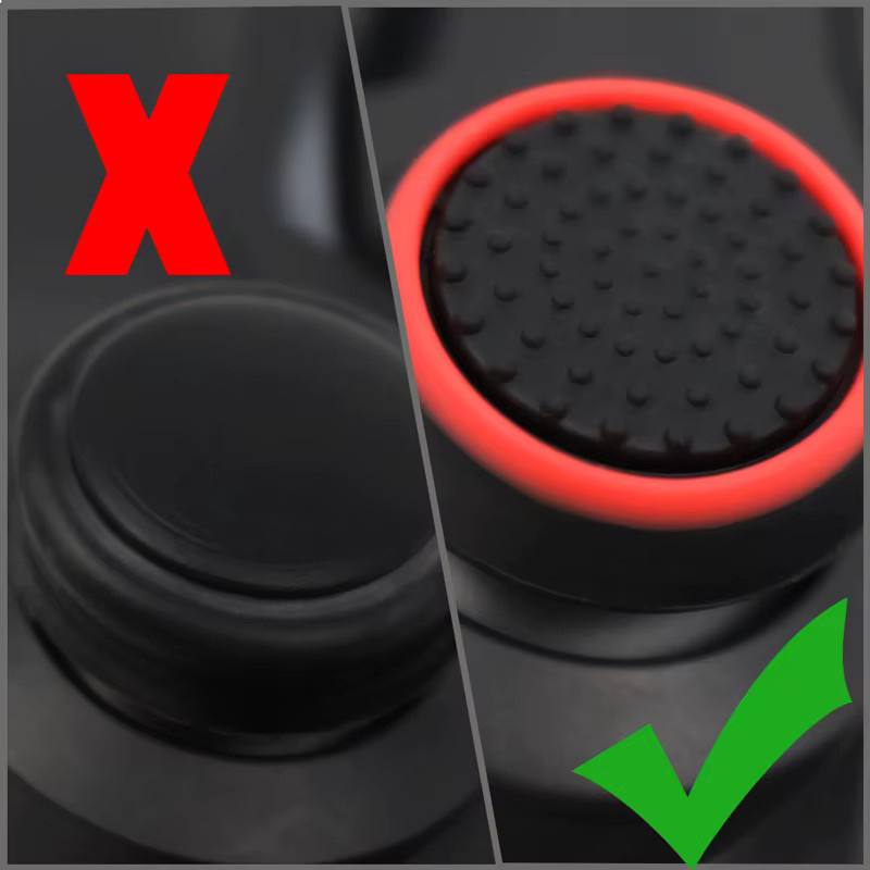TECTINTER Silikon-Analogstick-Griffkappen im 4er-Set für PS5, PS4, PS3, Nintendo Switch, Xbox One, Xbox Series X/S und Xbox 360 Controller - Bild 3