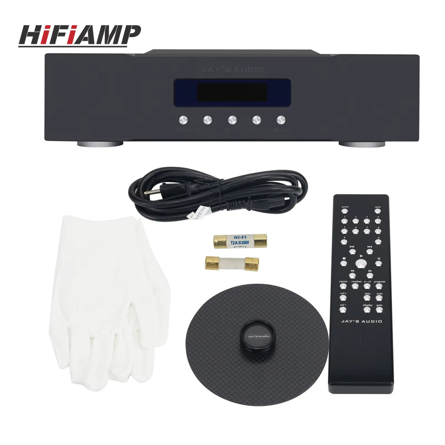 Jay's Audio CDT2-MK3 High-End CD-Player in Schwarz mit CDM4 Mechanik und OCXO Abtastrate 1764KHz - Bild 3
