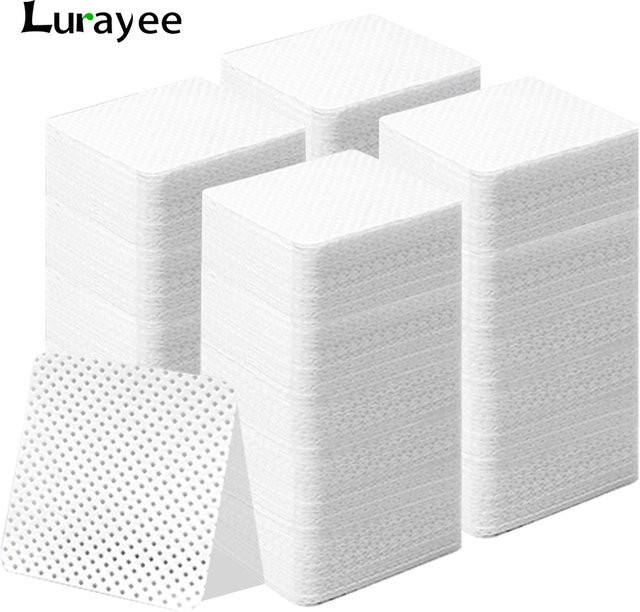 Lurayee Fusselfreie Nageltücher, Black, Unisex - Bild 1