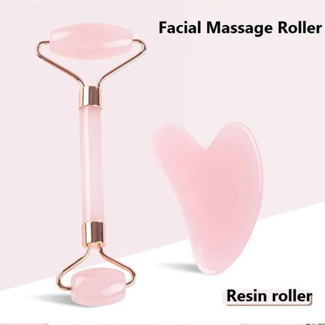 RUZOFO Gua Sha Gesichtsstein Massagegerät, Unisex - Bild 1